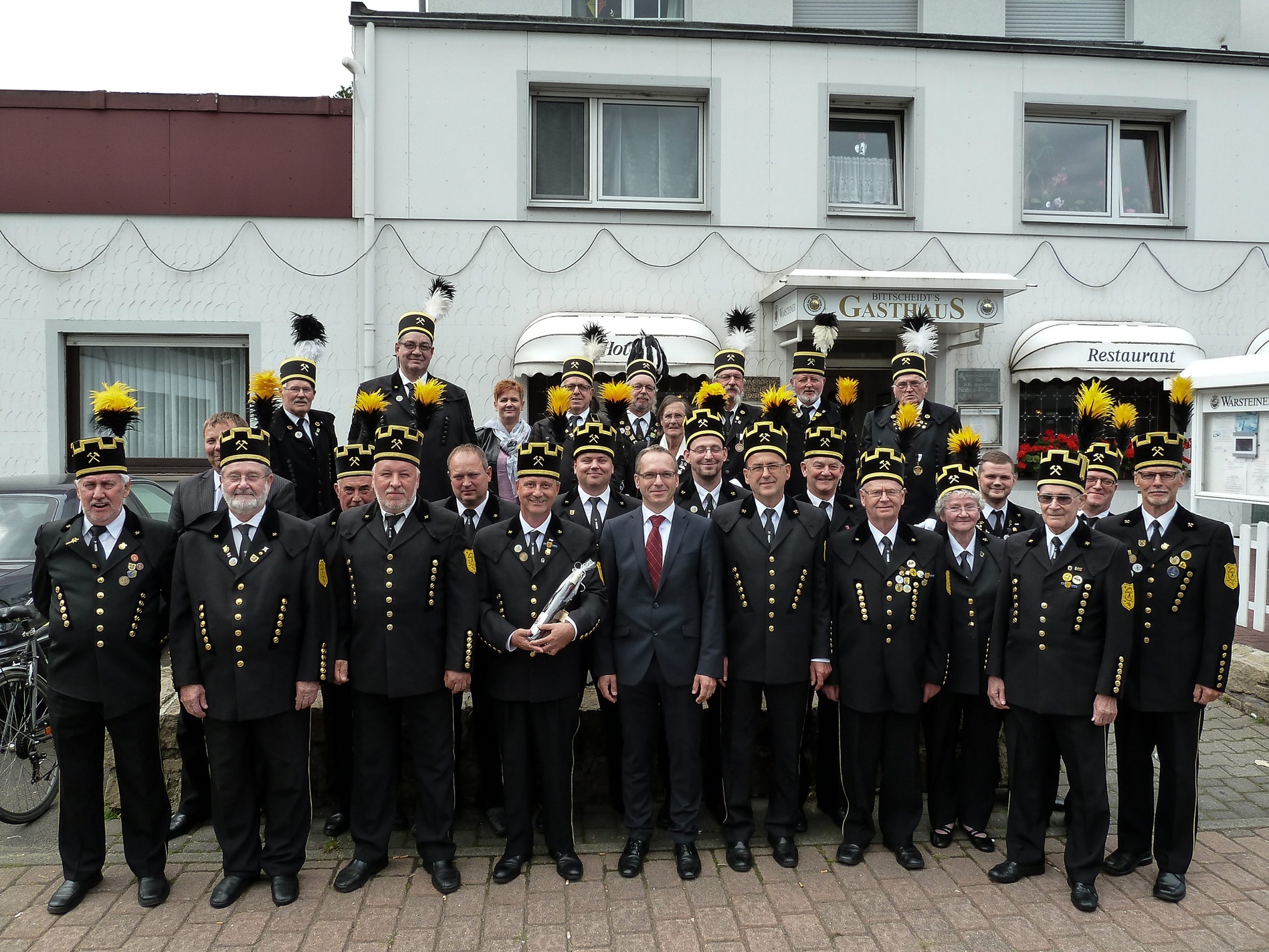 B. V. Glück Auf Unterbreizbach zu 3.- tägigen Besuch in Datteln