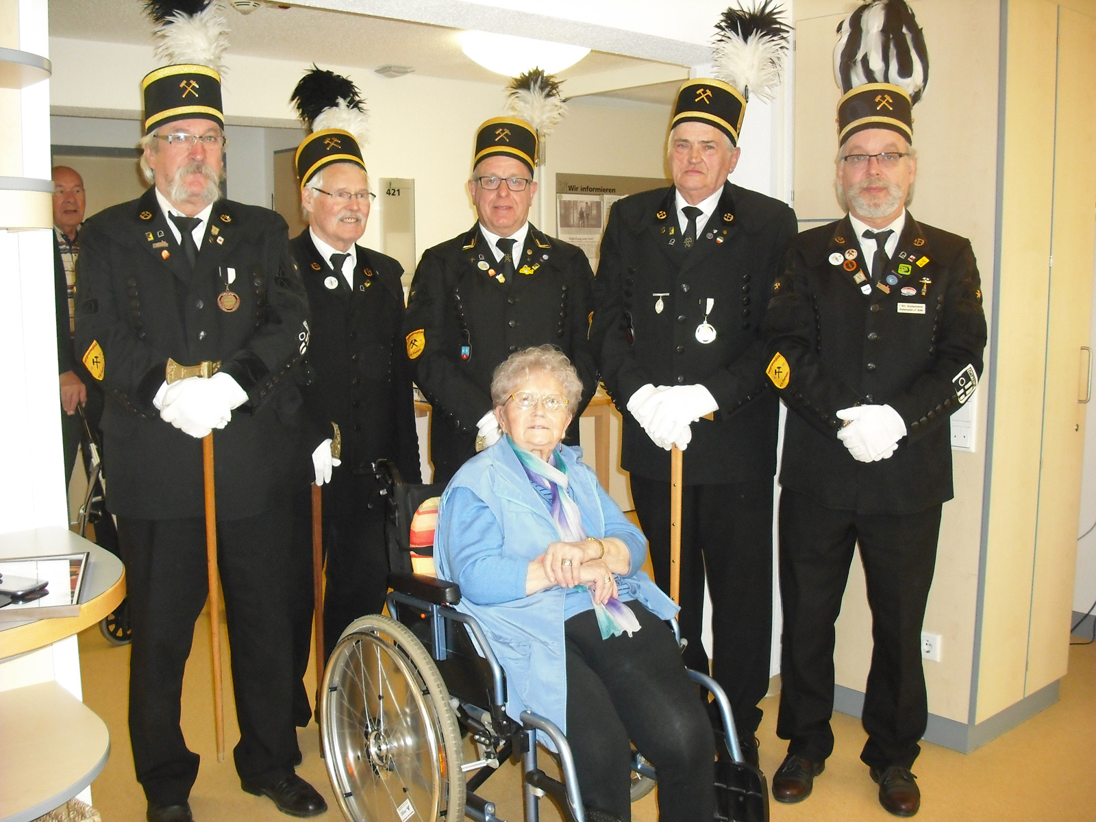 Elfriede Pörschke über 30 Jahre Mitglied im B.V. Bergmannsglück-Datteln